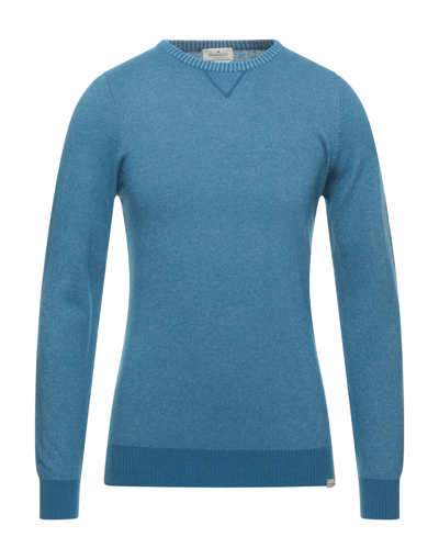 Brooksfield Sweaters In Blue