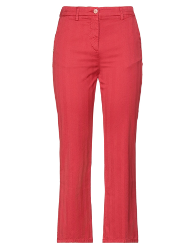 White Sand 88 Pants In Red