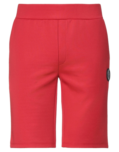 Plein Sport Shorts & Bermuda Shorts In Red
