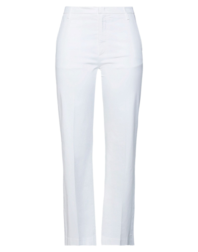 Dondup Pants In White