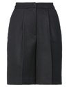 Soallure Woman Shorts & Bermuda Shorts Black Size 8 Polyester