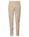 Dondup Man Pants Beige Size 30 Cotton, Elastane