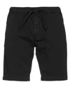 MODFITTERS MODFITTERS MAN SHORTS & BERMUDA SHORTS BLACK SIZE L COTTON, ELASTANE,13517639WG 6