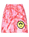 Barrow Tie Dye-print Track Shorts In Pink