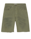 People (+)  Man Shorts & Bermuda Shorts Military Green Size 34 Cotton