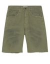 People (+)  Man Shorts & Bermuda Shorts Military Green Size 32 Cotton