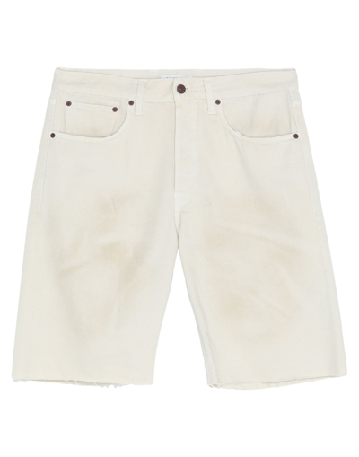 People (+)  Man Shorts & Bermuda Shorts Beige Size 33 Cotton