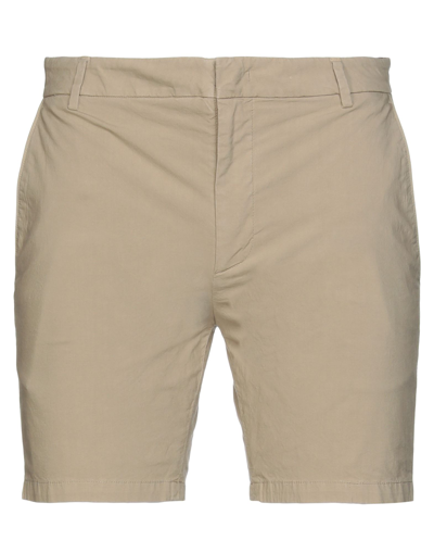 Dondup Man Shorts & Bermuda Shorts Sand Size 35 Cotton, Elastane In Beige