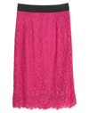 Dolce & Gabbana Midi Skirts In Fuchsia
