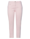 CYCLE CYCLE WOMAN JEANS PINK SIZE 30 COTTON, ELASTANE,13661108DS 7