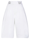 Dsquared2 Woman Shorts & Bermuda Shorts White Size 2 Cotton In White
