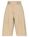 Dsquared2 Woman Shorts & Bermuda Shorts Beige Size 2 Cotton