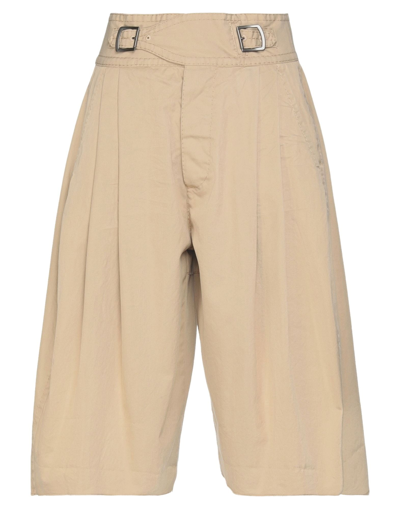 Dsquared2 Woman Shorts & Bermuda Shorts Beige Size 2 Cotton In Beige