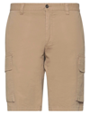 Devore Incipit Man Shorts & Bermuda Shorts Beige Size 32 Cotton, Elastane