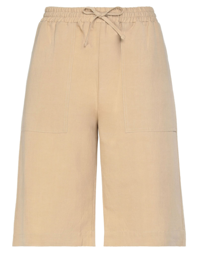 Roberto Collina Shorts & Bermuda Shorts In Beige