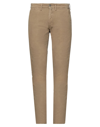 Incotex Man Pants Khaki Size 30 Cotton, Elastane In Beige