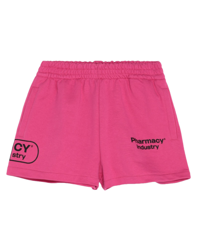 Pharmacy Industry Woman Mint Shorts With Logos In Pink