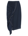 Sportmax Code Midi Skirts In Dark Blue