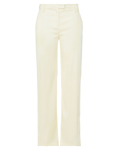 Patrizia Pepe Pants In Light Yellow