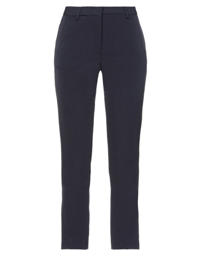 Merci .., Woman Pants Midnight Blue Size 4 Polyester, Elastane