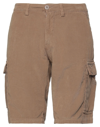 Modfitters Man Shorts & Bermuda Shorts Camel Size 29 Cotton In Beige