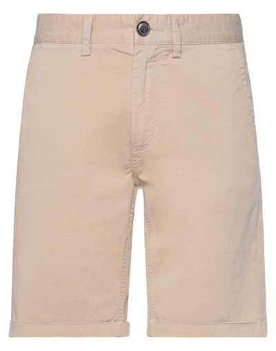 Sun 68 Man Shorts & Bermuda Shorts Beige Size 31 Cotton, Elastane