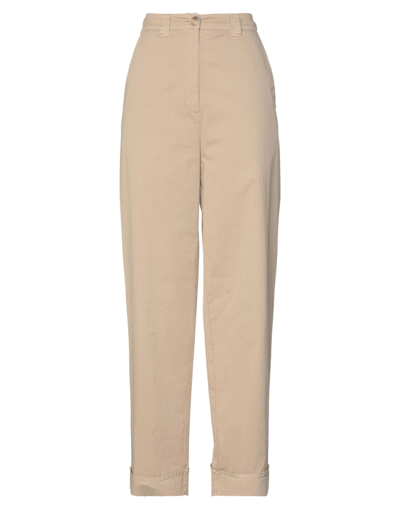 Semicouture Pants In Beige