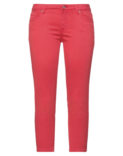 Roy Rogers Cropped Pants In Red