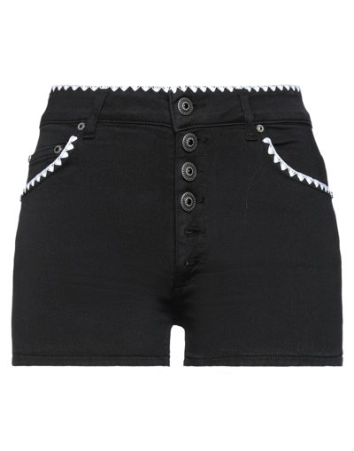 Dondup Denim Shorts In Black