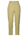 Ottod'ame Woman Pants Ocher Size 2 Cotton In Yellow