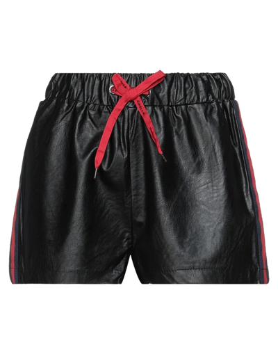 Gaelle Paris Gaëlle Paris Woman Shorts & Bermuda Shorts Black Size 8 Viscose, Polyurethane