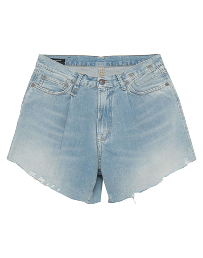 R13 Denim Shorts In Blue