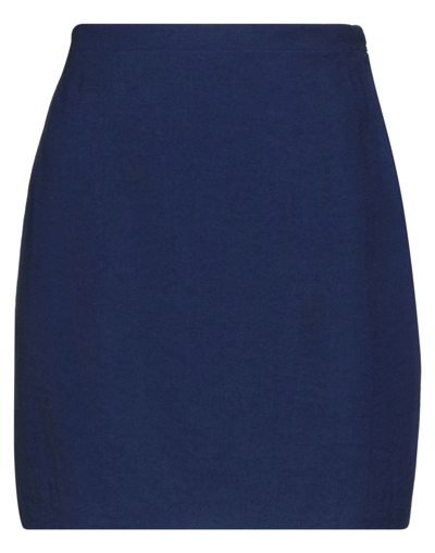 Jijil Mini Skirts In Blue