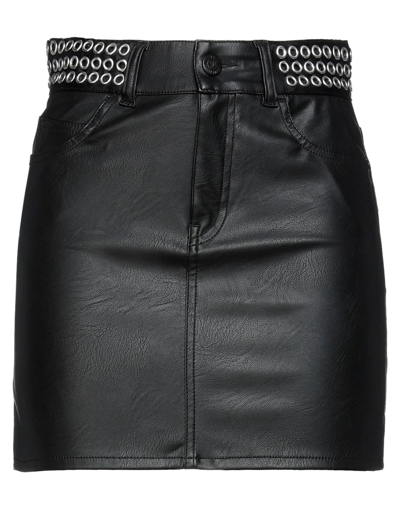 Gaelle Paris Mini Skirts In Black