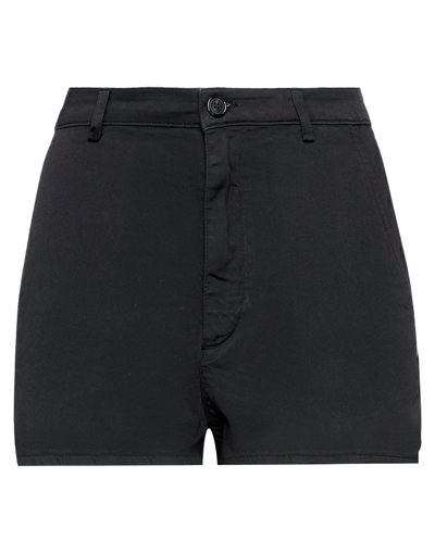 Department Five Department 5 Woman Shorts & Bermuda Shorts Black Size 27 Cotton, Elastane In Black