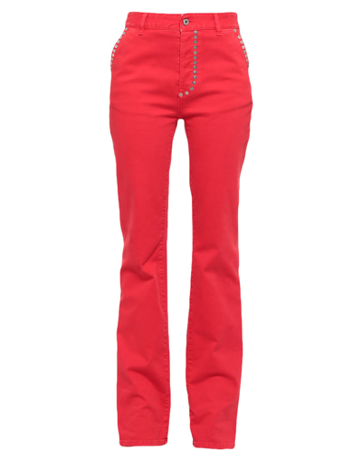 Just Cavalli Jeans In Red