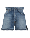 DEPARTMENT 5 DEPARTMENT 5 WOMAN DENIM SHORTS BLUE SIZE 30 COTTON, ELASTANE,13666346XB 7