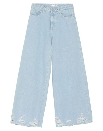 Icon Denim Kendall Wide-leg Jeans In Blue