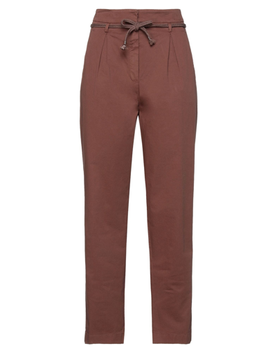 True Royal Pants In Brown