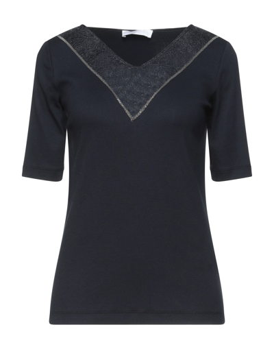 Fabiana Filippi T-shirts In Dark Blue