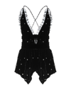 Shop Philosophy Di Lorenzo Serafini Woman Top Black Size 6 Viscose, Silk