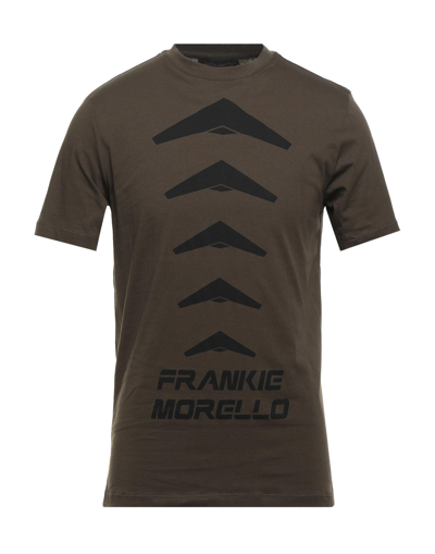Frankie Morello T-shirts In Green