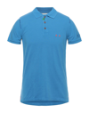 Project E Polo Shirts In Blue