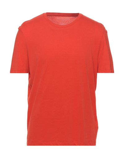 Majestic T-shirts In Orange