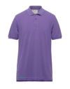 Project E Polo Shirts In Purple