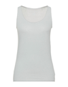 Majestic Tank Tops In Grey
