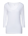 Majestic T-shirts In White