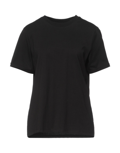 Pieces T-shirts In Black