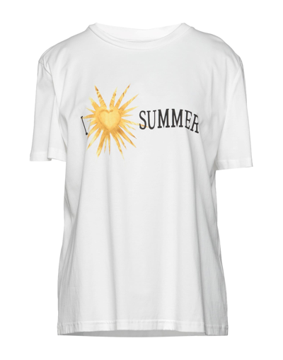 Alberta Ferretti T-shirts In White