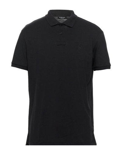 Jeckerson Polo Shirts In Steel Grey